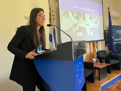 Mujeres en Escena: liderazgo, oratoria y networking. Un evento de la Delegación de la UE en Uruguay, organizado por Brava.